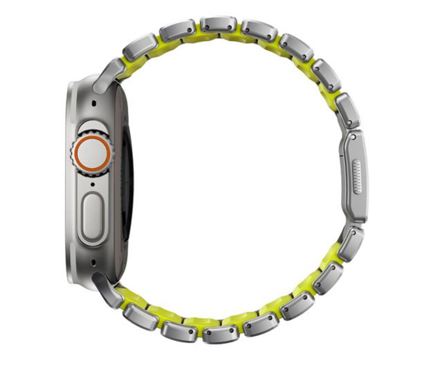 Nomad Stratos Band FKM Apple Watch 45/46/49mm natural titani - 1418397 - zdjęcie 2